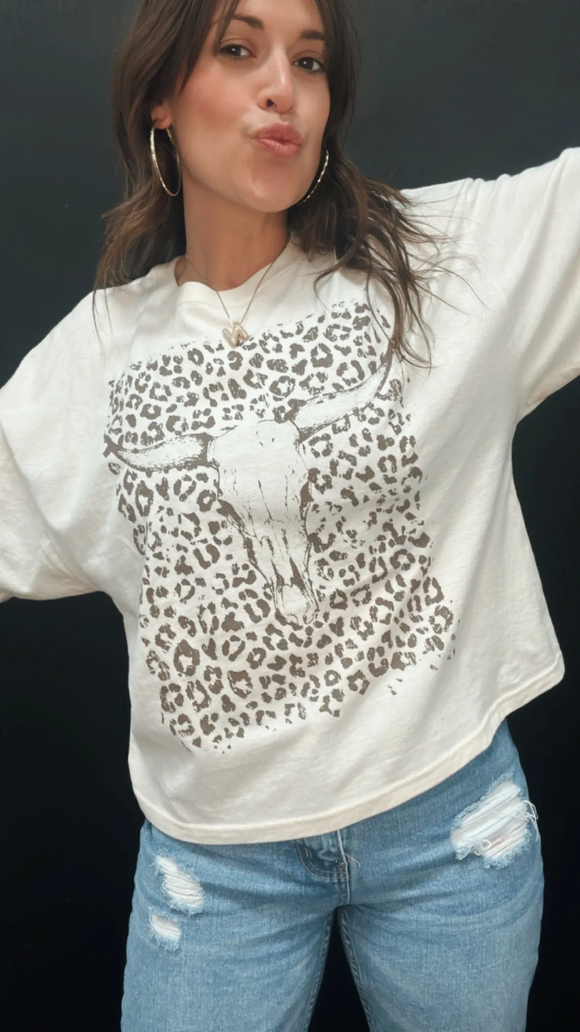 Western Days Crop Graphic Tee