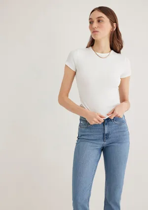 White Basic T-Shirt