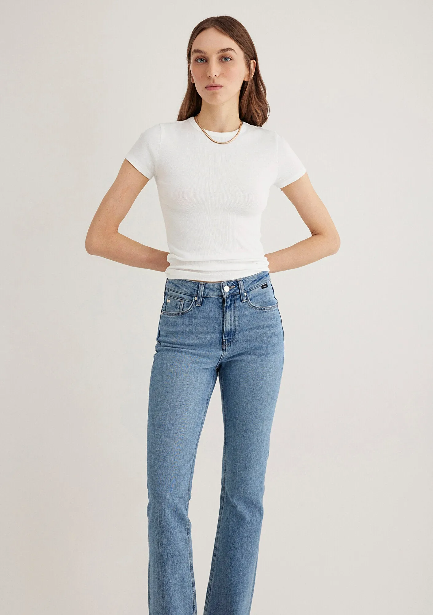 White Basic T-Shirt