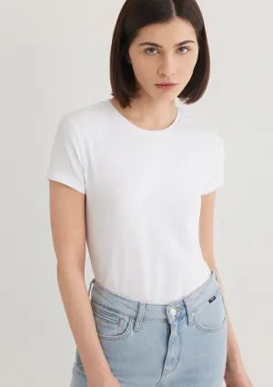 White Basic T-shirt