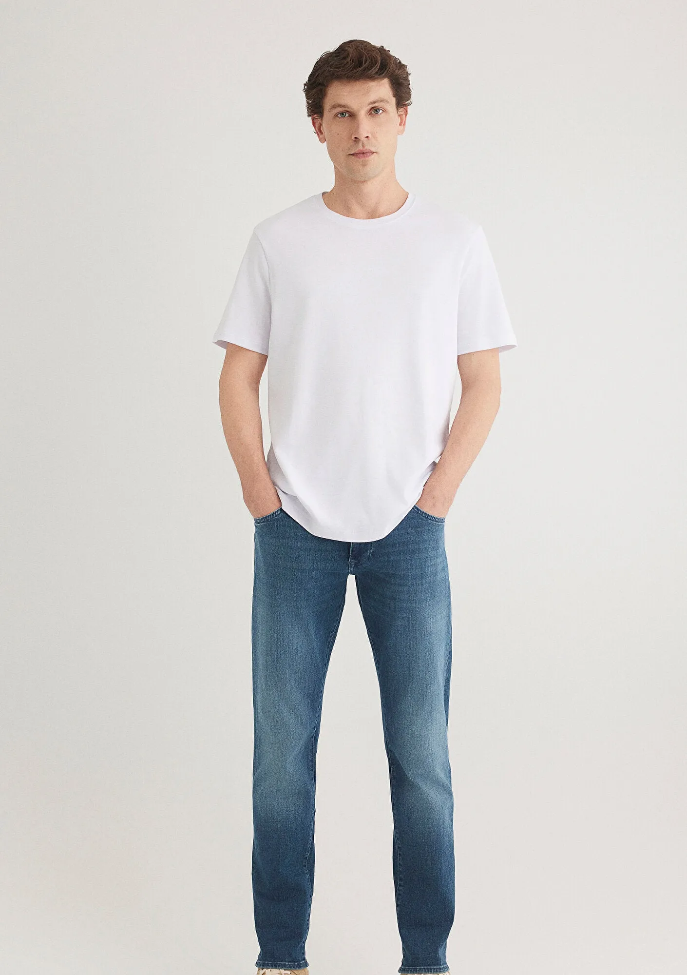 White Basic T-Shirt