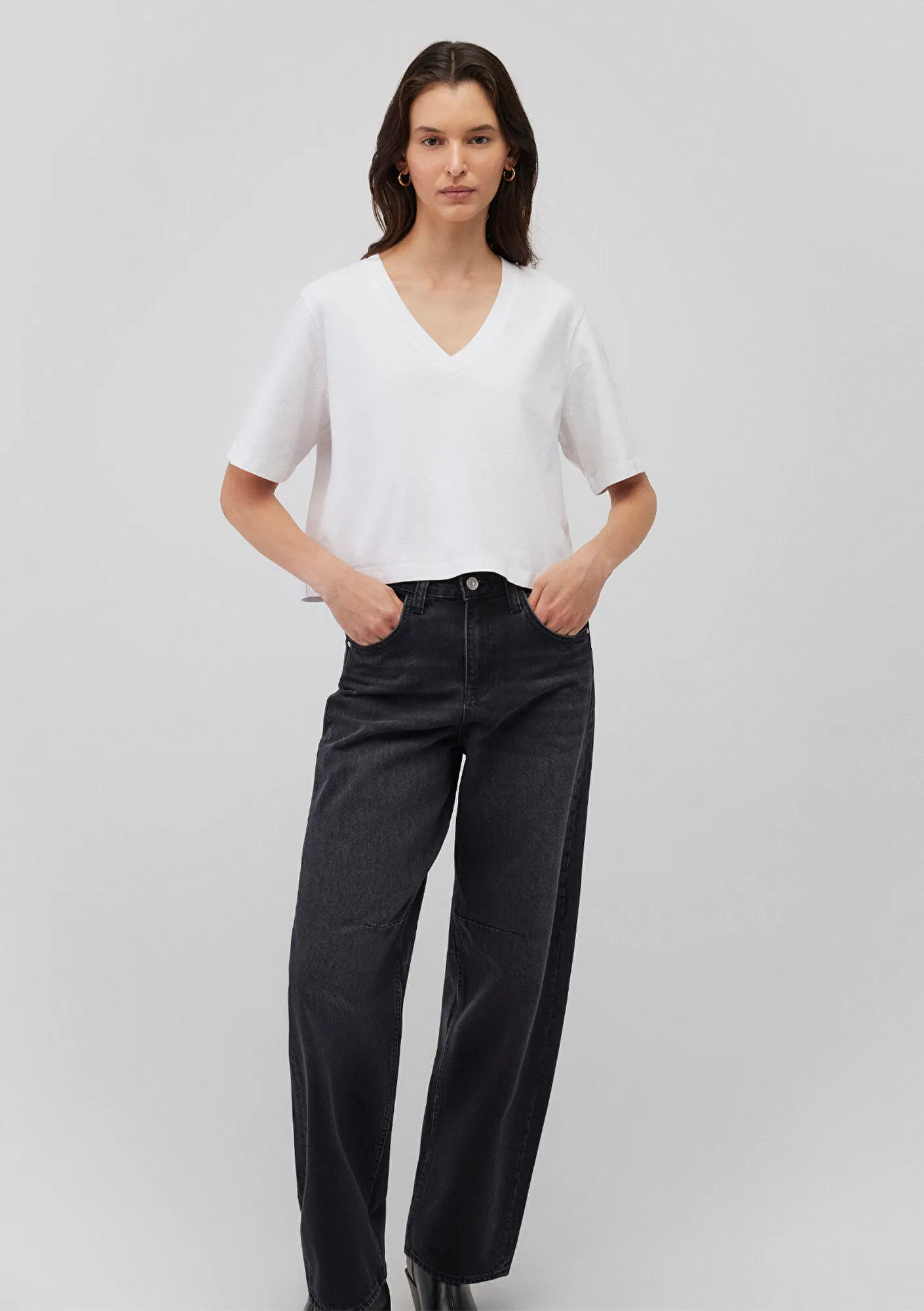 White Basic T-Shirt
