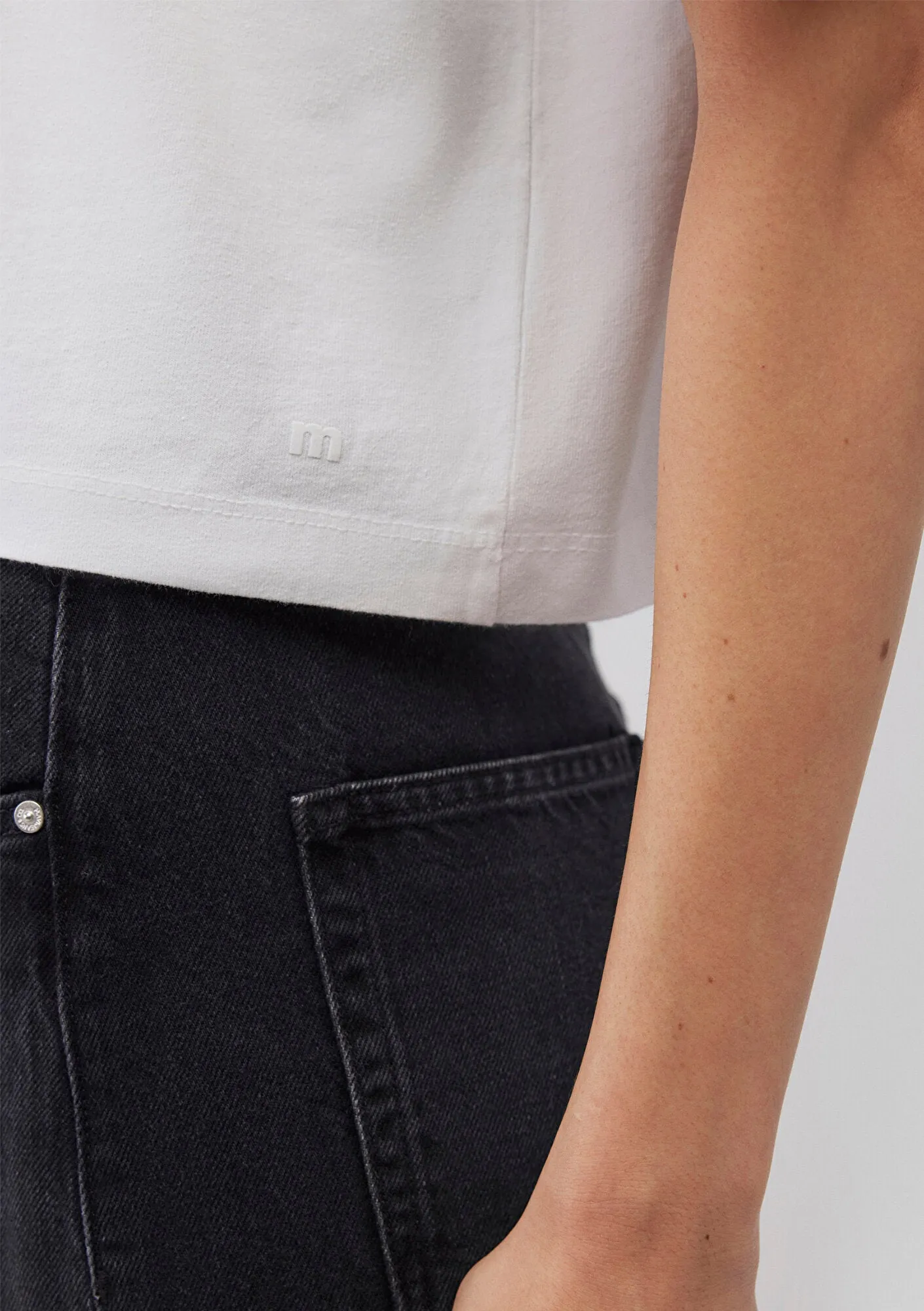 White Basic T-Shirt