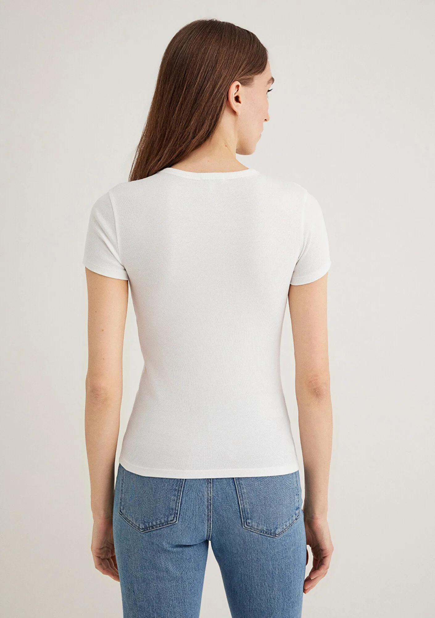 White Basic T-Shirt