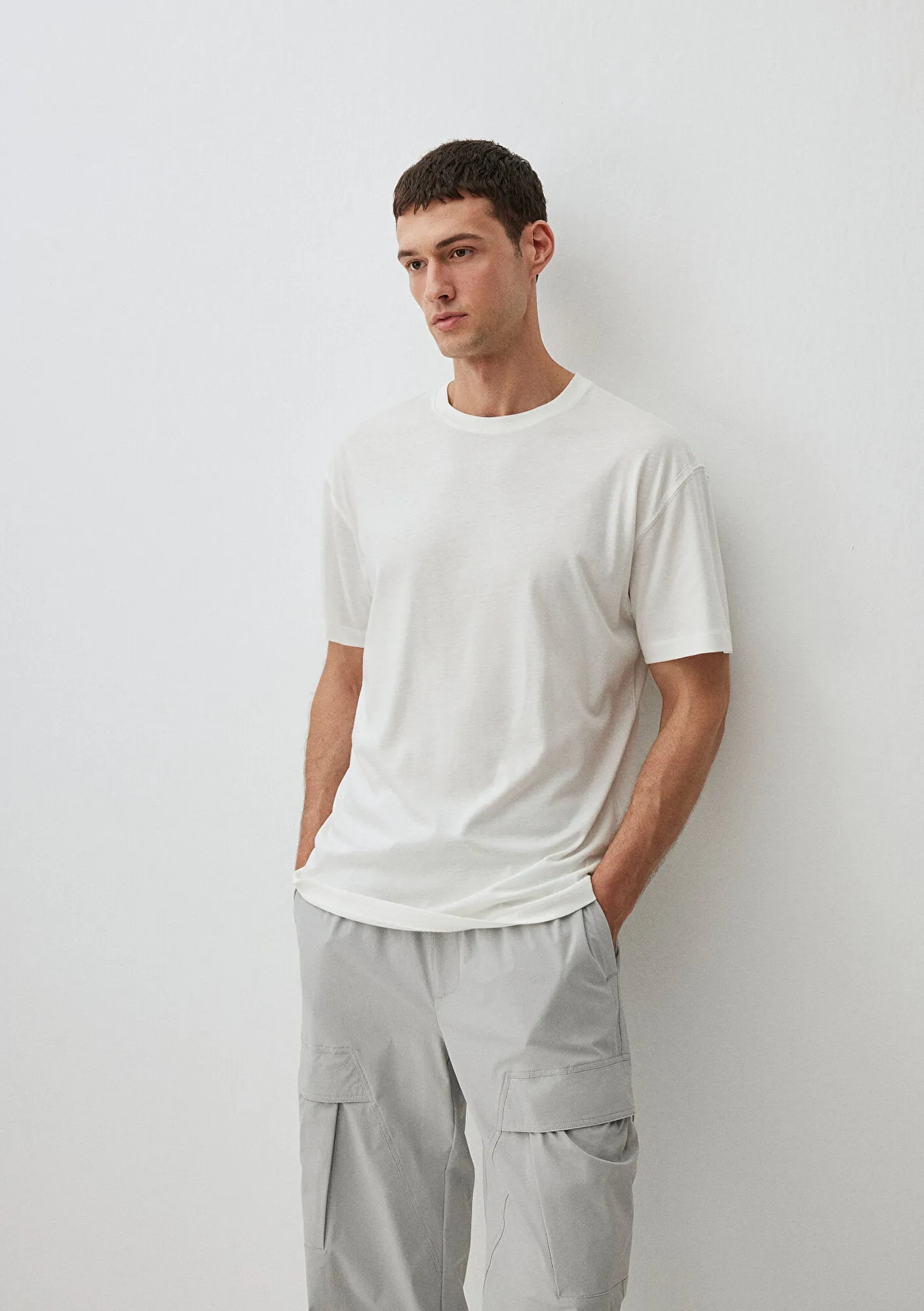 White Basic T-Shirt