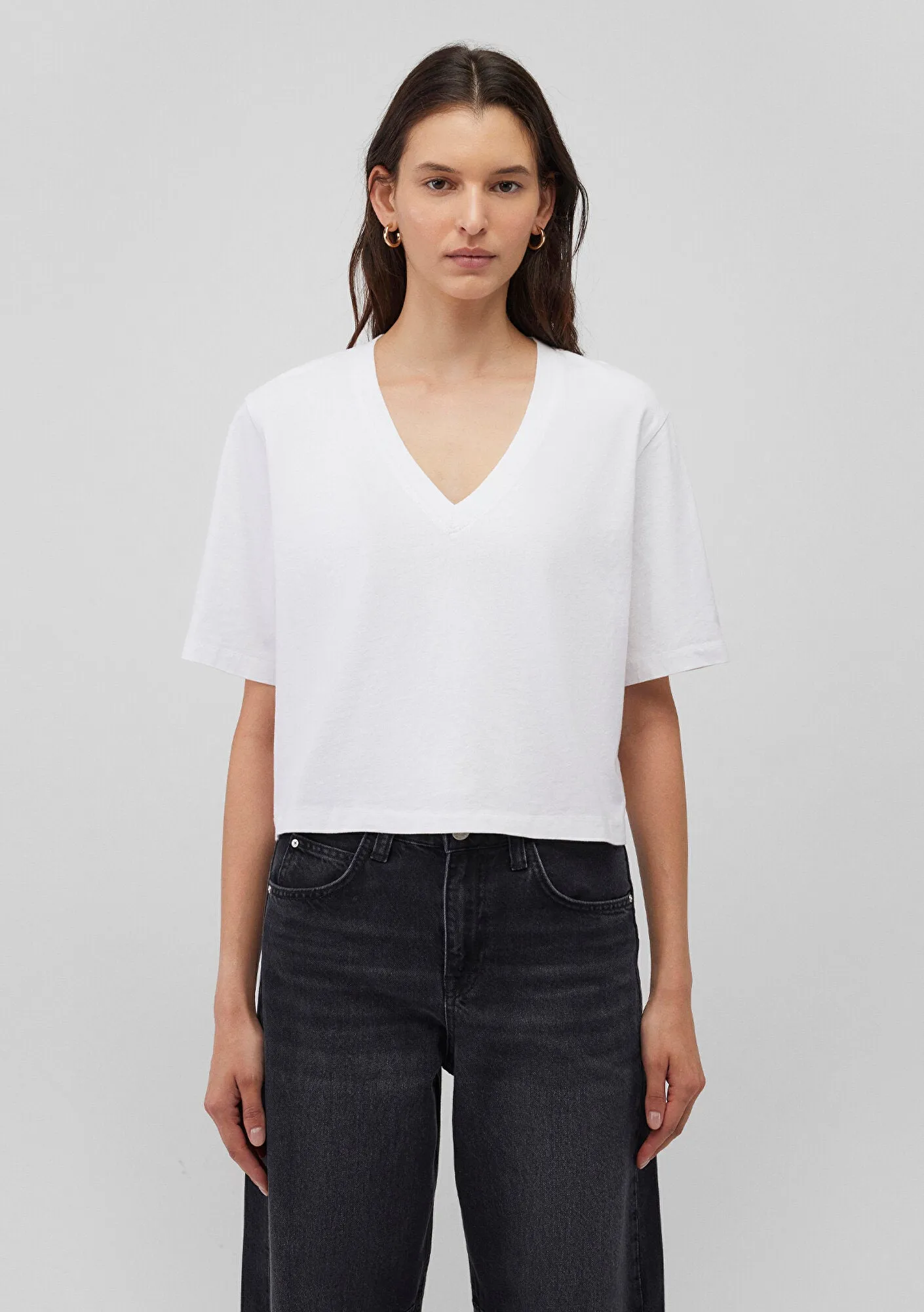 White Basic T-Shirt