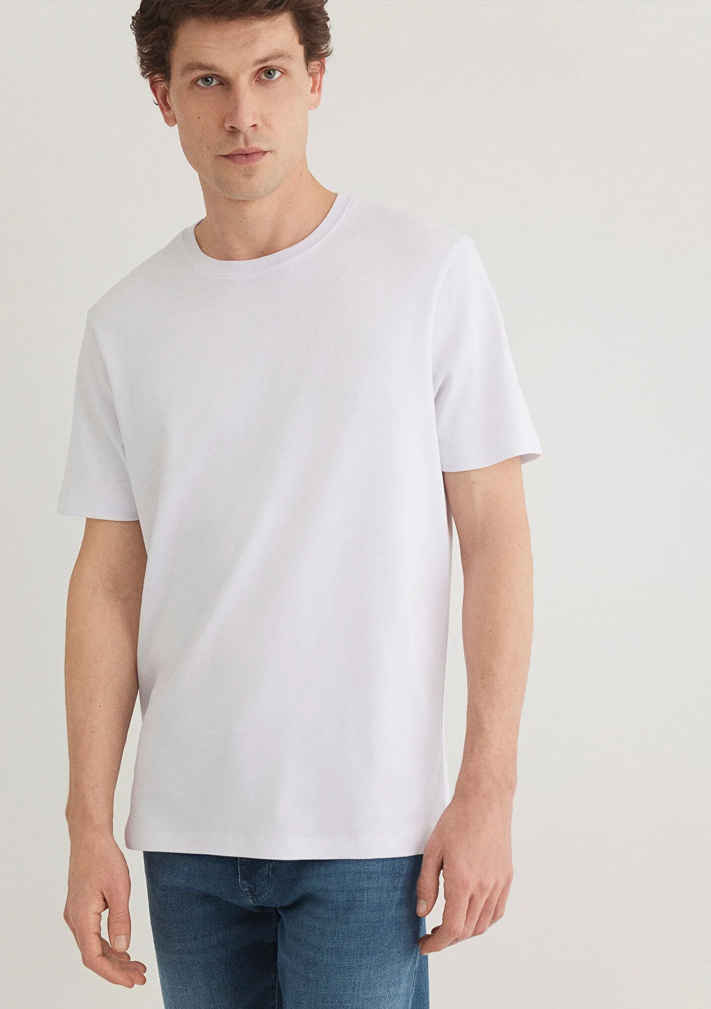 White Basic T-Shirt