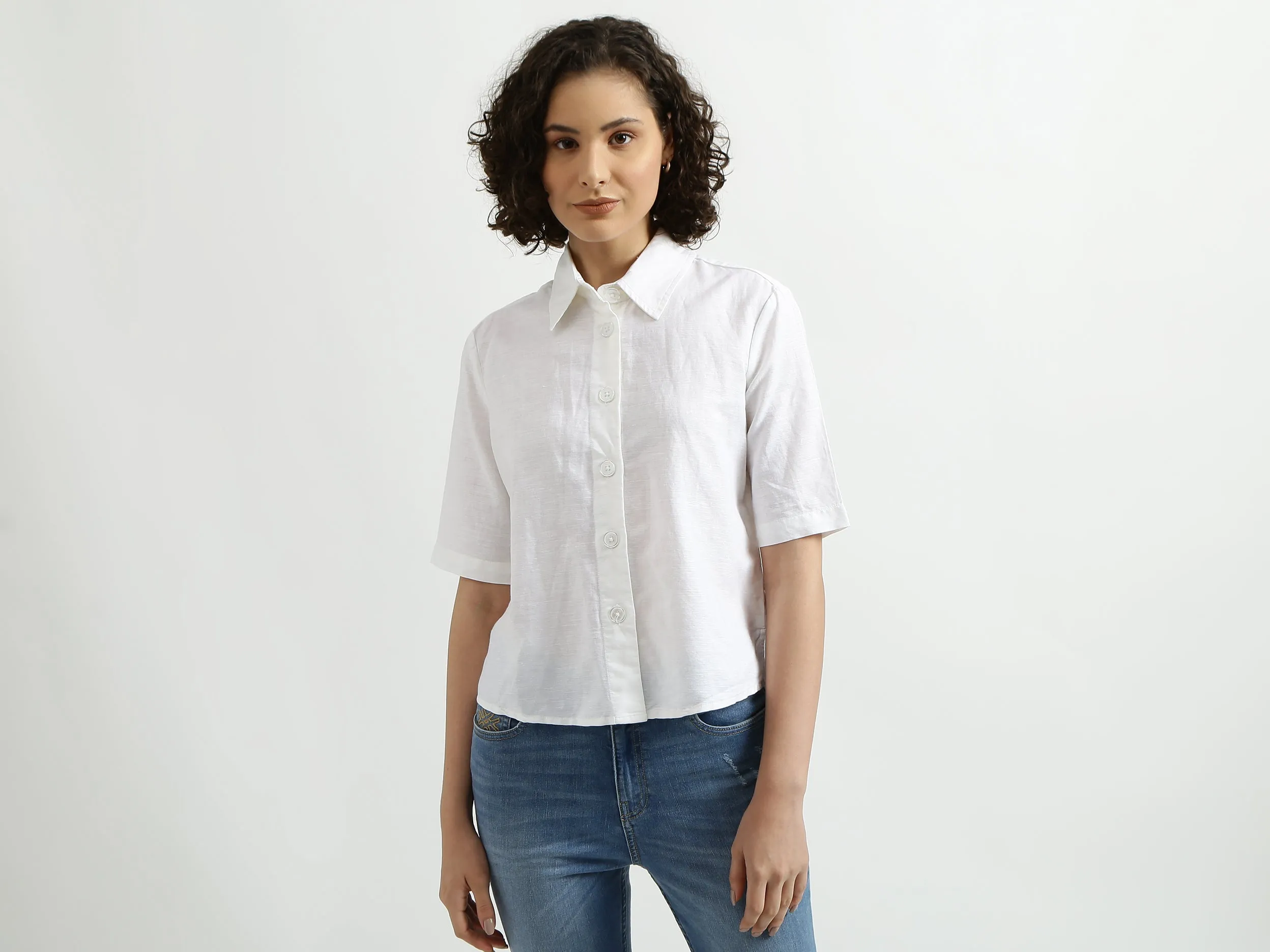 White Linen Shirt