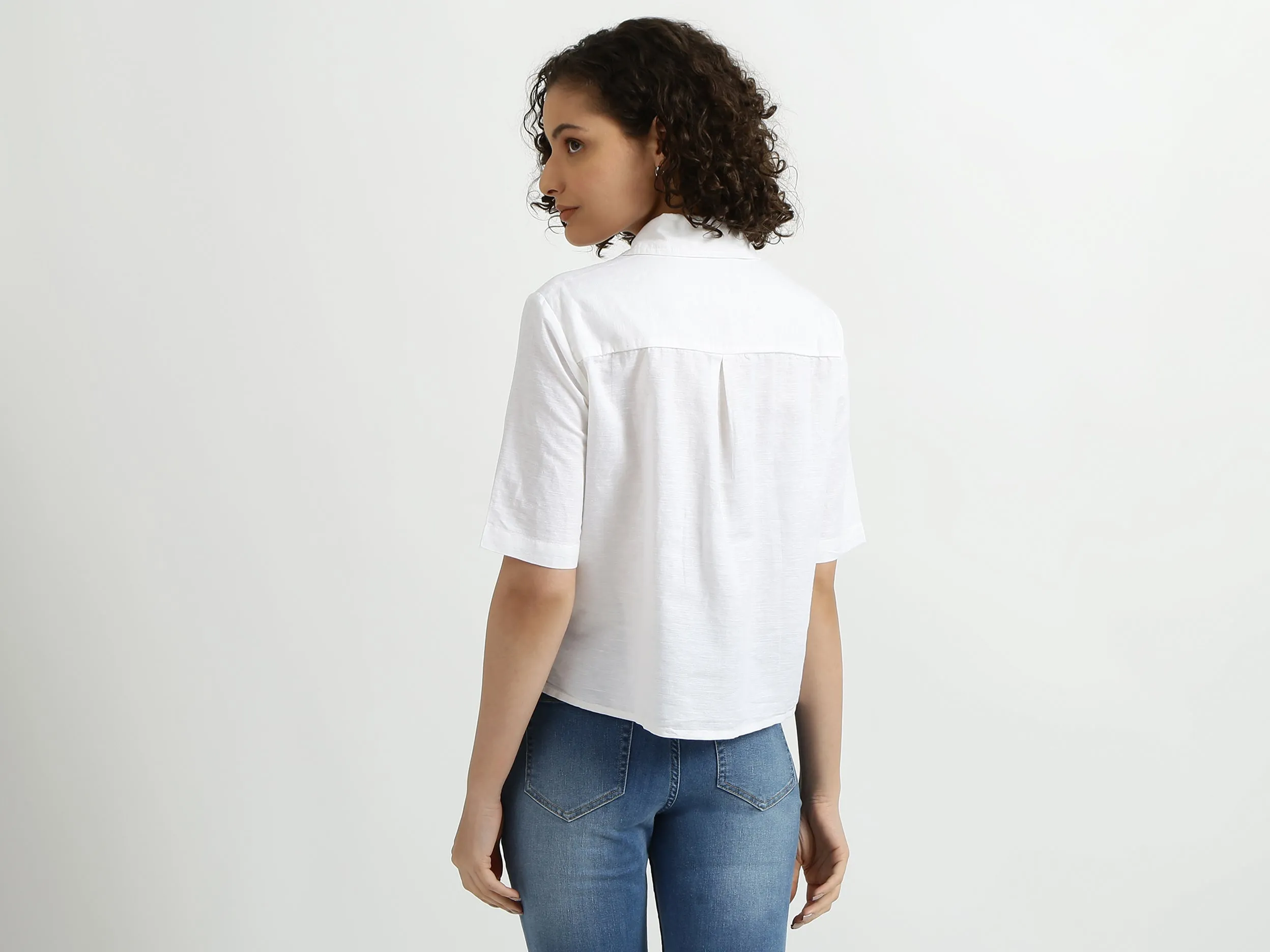 White Linen Shirt