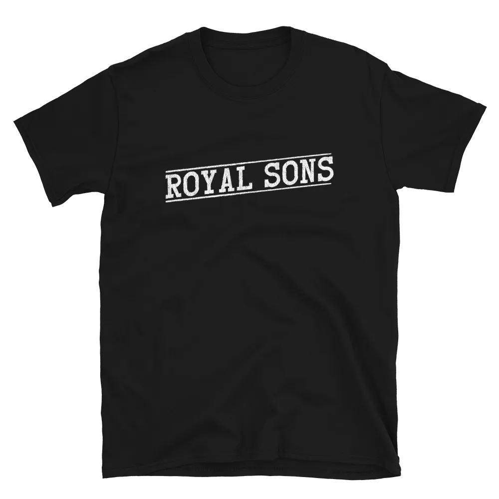 White Logo Tee