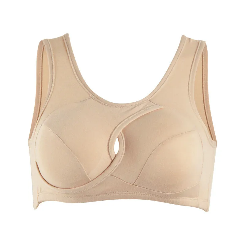 Women's seamless thin push-up vest, breathable and with a beautiful back for sports.