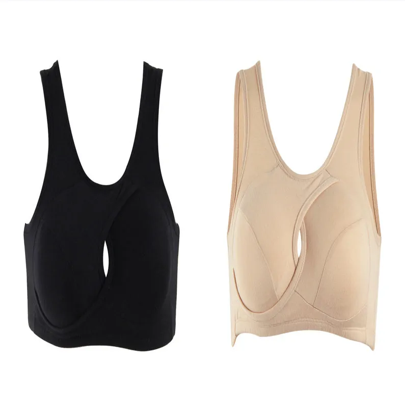 Women's seamless thin push-up vest, breathable and with a beautiful back for sports.