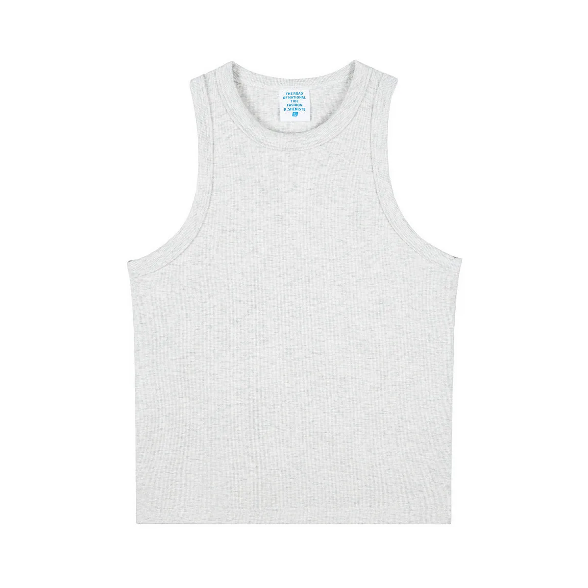 Women's Slim Fit Crop Muscle Tank 260gsm