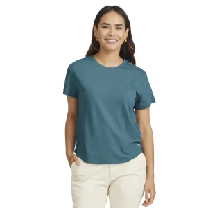 Women's Soft Merino Tee - Chasm Teal