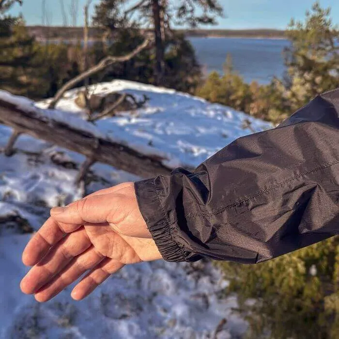 Women's Waterproof Ventilated Rain Jacket Superlite – Lightweight & Durable Protection for Hikers, 20 000 mm HH