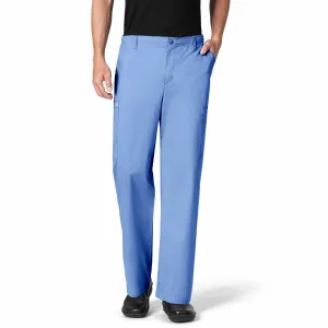 WonderWORK 503 Men's Cargo Scrub Pants Ceil Blue