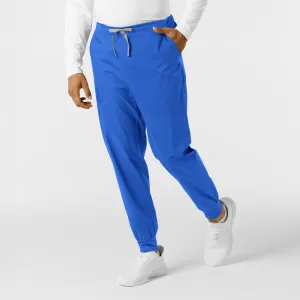 WonderWORK 507 Men's Cargo Jogger Scrub Pants Royal