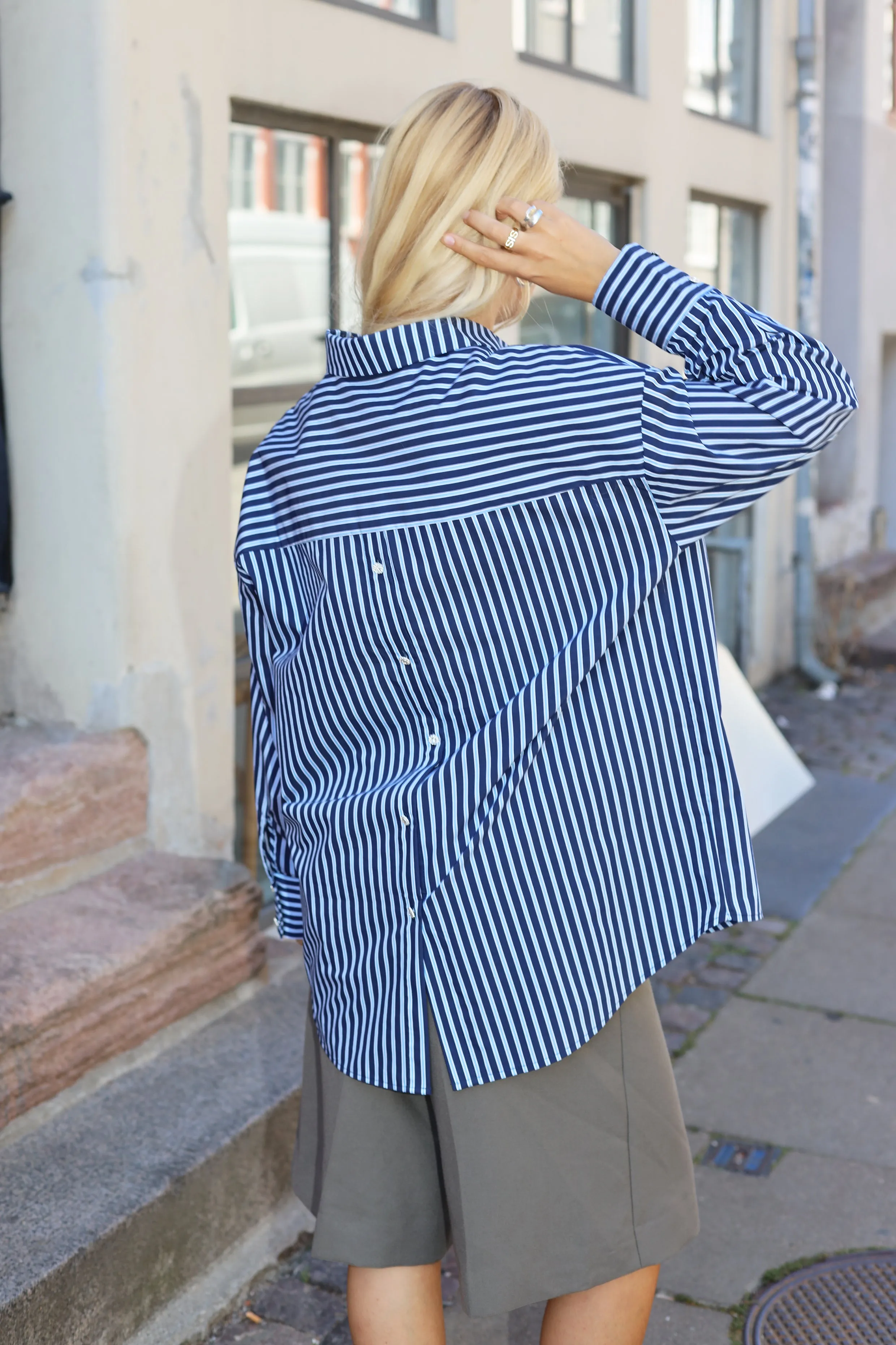 Workcras Shirt - Blue Stripe