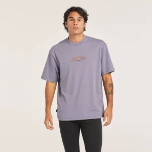 WRANGLER PORTAL SLACKER TEE BLUE GRANITE