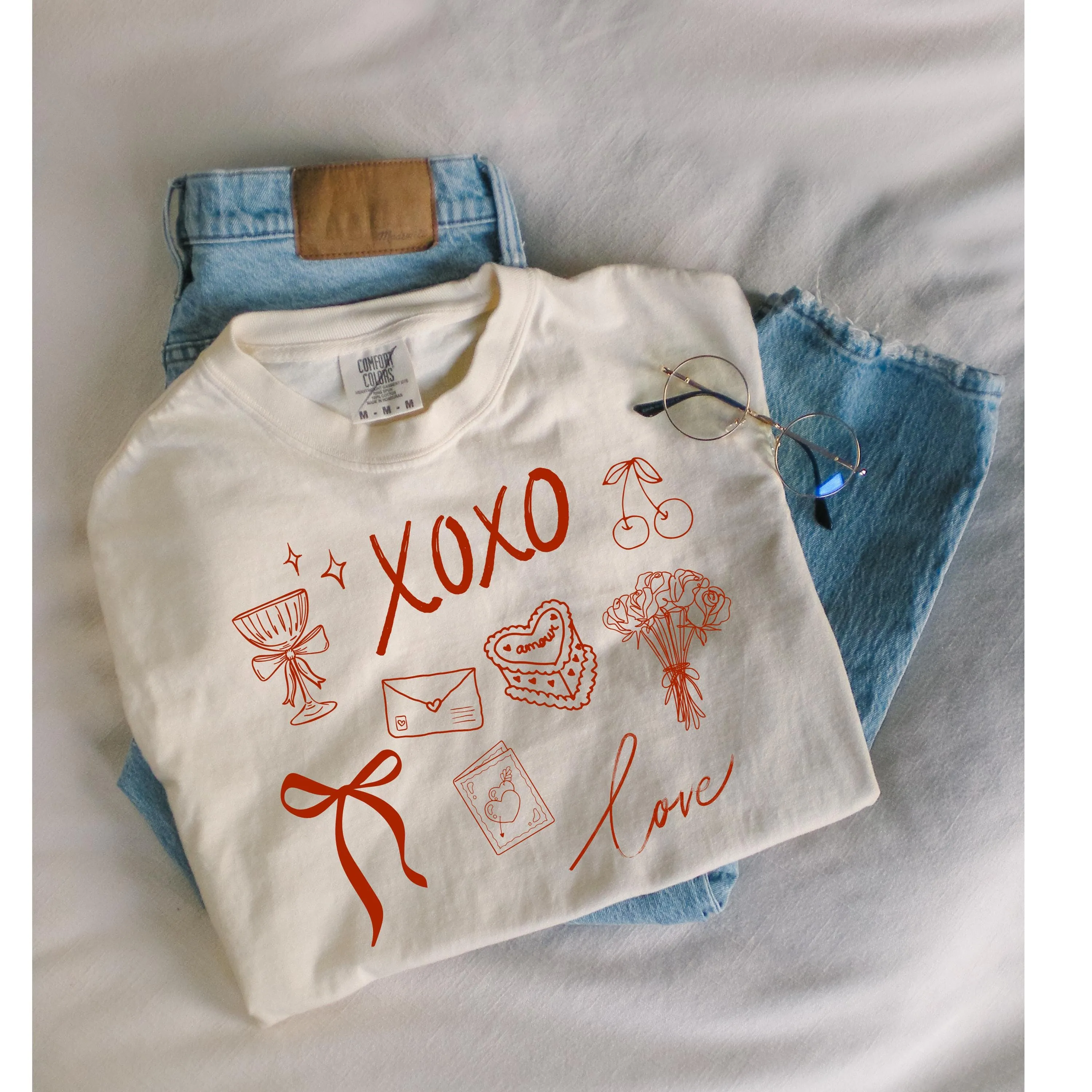 XOXO Valentines Day Graphic T-Shirt